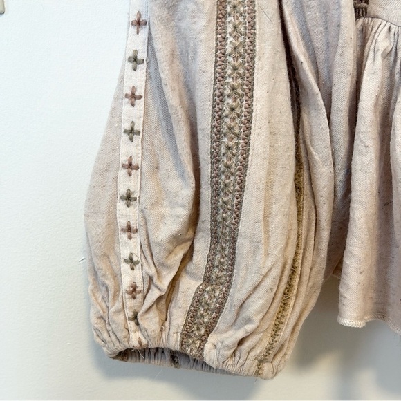 Free People Aria Embroidered Top , sz XS - Picture 12 of 12